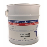 5 Kg Vernice ferro micaceo grigio antracite, marrone, argento + 21 colori rapida essicazione